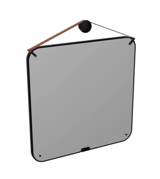 Een Portable whiteboard of krijtbord dubbelzijdig zwarte rubberen rand en wandknop koop je bij Meubels and More